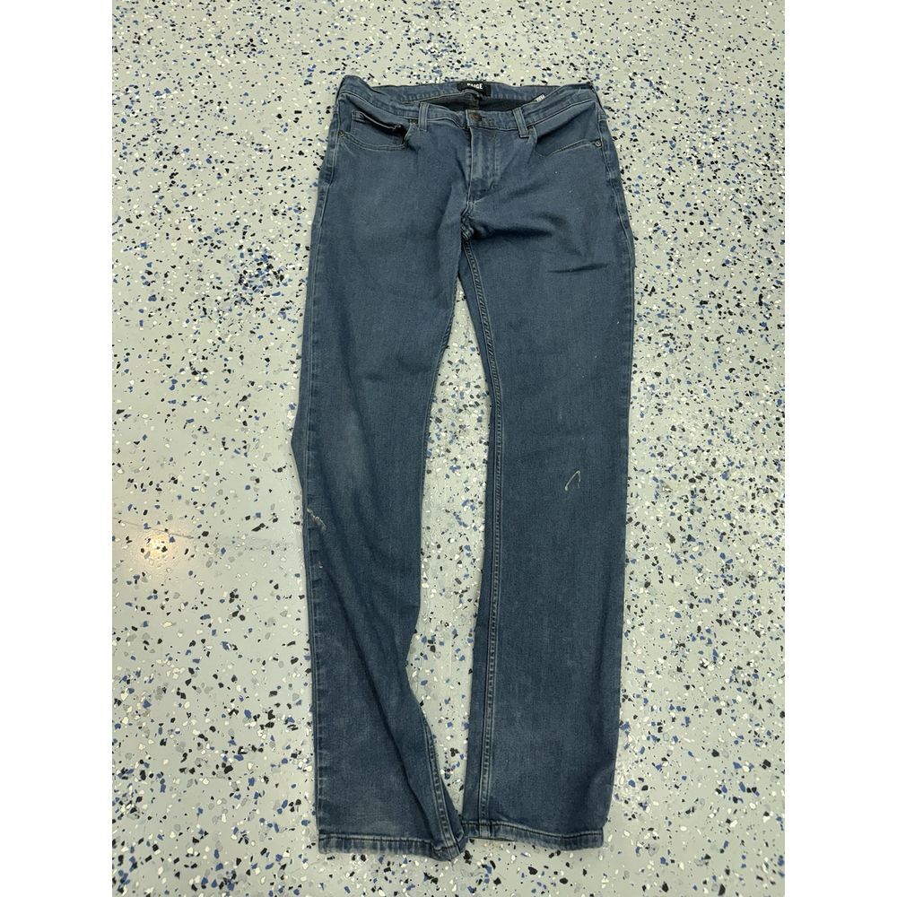 Paige Jeans Mens 32 Blue Federal Straight Leg Denim Casual Stretch
